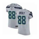 Men's Nike Seattle Seahawks #88 Will Dissly Grey Alternate Vapor Untouchable Elite Player NFL Jersey