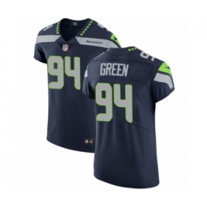 Men's Nike Seattle Seahawks #94 Rasheem Green Navy Blue Team Color Vapor Untouchable Elite Player NFL Jersey