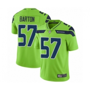 Men's Seattle Seahawks #57 Cody Barton Elite Green Rush Vapor Untouchable Football Jersey