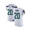 Nike Seattle Seahawks #20 Rashaad Penny White Men Stitched NFL Vapor Untouchable Elite Jersey