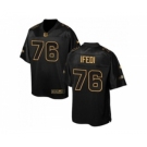 Nike Seattle Seahawks #76 Germain Ifedi Black Men's Stitched NFL Elite Pro Line Gold Collection Jersey