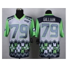 Nike Seattle Seahawks #79 gilliam Jerseys[Style Noble Fashion Elite]