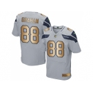 Nike Seattle Seahawks #88 Jimmy Graham Grey Alternate Men's Stitched NFL Elite Gold Jersey