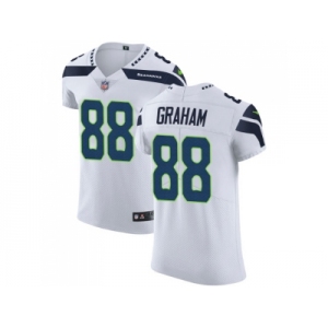 Nike Seattle Seahawks #88 Jimmy Graham White Men Stitched NFL Vapor Untouchable Elite Jersey