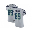 Nike Seattle Seahawks #89 Doug Baldwin Grey Alternate Men Stitched NFL Vapor Untouchable Elite Jersey