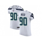 Nike Seattle Seahawks #90 Jarran Reed White Men Stitched NFL Vapor Untouchable Elite Jersey