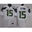 nike nfl jerseys seattle seahawks #15 flynn white[elite]