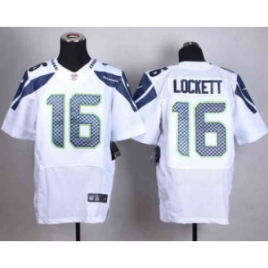 nike nfl jerseys seattle seahawks #16 lockett white[Elite]