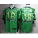 nike nfl jerseys seattle seahawks #18 sidney rice green [Elite drift fashion]