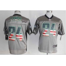 nike nfl jerseys seattle seahawks #24 lynch grey[Elite USA Flag Fashion shadow]