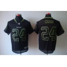 nike nfl jerseys seattle seahawks #24 marshawn lynch black[Elite lights out]