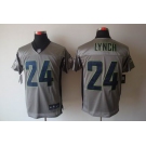 nike nfl jerseys seattle seahawks #24 marshawn lynch grey[Elite shadow]