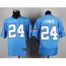 nike nfl jerseys seattle seahawks #24 marshawn lynch lt.blue[Elite]