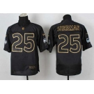 nike nfl jerseys seattle seahawks #25 sherman black[Elite gold lettering fashion]