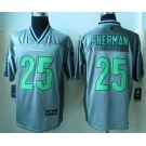 nike nfl jerseys seattle seahawks #25 sherman grey[Elite vapor]