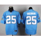 nike nfl jerseys seattle seahawks #25 sherman lt.blue[Elite]