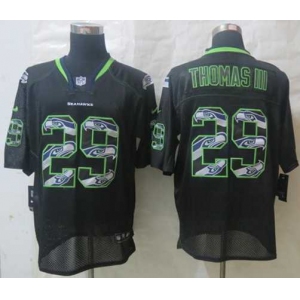 nike nfl jerseys seattle seahawks #29 thomasiii black[Elite united sideline]