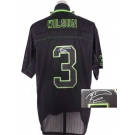 nike nfl jerseys seattle seahawks #3 wilson black[Elite lights out signature]