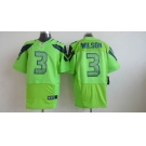 nike nfl jerseys seattle seahawks #3 wilson green[Elite]