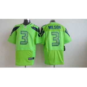 nike nfl jerseys seattle seahawks #3 wilson green[Elite]