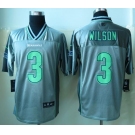 nike nfl jerseys seattle seahawks #3 wilson grey[Elite vapor]