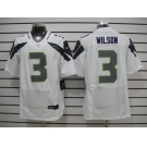 nike nfl jerseys seattle seahawks #3 wilson white[Elite]