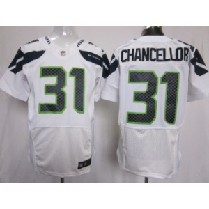 nike nfl jerseys seattle seahawks #31 kam chancellor white[Elite]