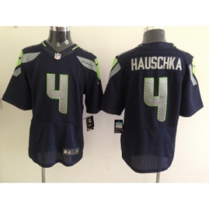 nike nfl jerseys seattle seahawks #4 hauschka blue[Elite]