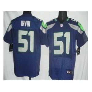 nike nfl jerseys seattle seahawks #51 bruce irvin blue[Elite]