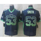 nike nfl jerseys seattle seahawks #53 smith blue[Elite drift fashion]