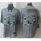 nike nfl jerseys seattle seahawks #53 smith grey[Elite united sideline]