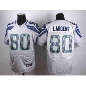 nike nfl jerseys seattle seahawks #80 largent grey[Elite]