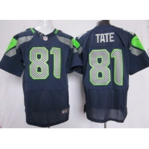 nike nfl jerseys seattle seahawks #81 golden tate blue[Elite]