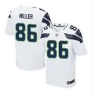 nike nfl jerseys seattle seahawks #86 zach miller white[Elite]