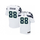 nike nfl jerseys seattle seahawks #88 graham white[Elite]