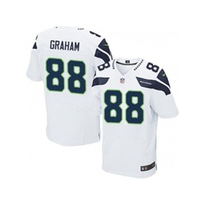 nike nfl jerseys seattle seahawks #88 graham white[Elite]