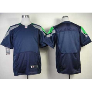 nike nfl jerseys seattle seahawks blank blue[Elite]