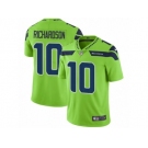 Men Nike Seattle Seahawks #10 Paul Richardson Vapor Untouchable Limited Green NFL Jersey
