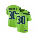 Men Nike Seattle Seahawks #30 Bradley McDougald Vapor Untouchable Limited Green NFL Jersey