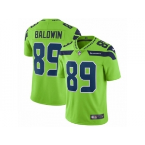 Men Nike Seattle Seahawks #89 Doug Baldwin Vapor Untouchable Limited Green NFL Jersey