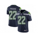 Men's Nike Seattle Seahawks #22 C. J. Prosise Vapor Untouchable Limited Steel Blue Team Color NFL Jersey