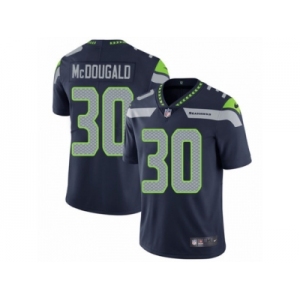 Men's Nike Seattle Seahawks #30 Bradley McDougald Vapor Untouchable Limited Steel Blue Team Color NFL Jersey