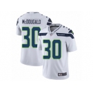 Men's Nike Seattle Seahawks #30 Bradley McDougald Vapor Untouchable Limited White NFL Jersey