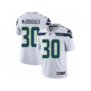 Men's Nike Seattle Seahawks #30 Bradley McDougald Vapor Untouchable Limited White NFL Jersey