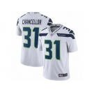 Men's Nike Seattle Seahawks #31 Kam Chancellor Vapor Untouchable Limited White NFL Jersey
