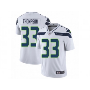 Men's Nike Seattle Seahawks #33 Tedric Thompson Vapor Untouchable Limited White NFL Jersey