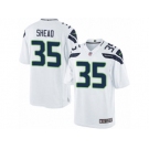 Men's Nike Seattle Seahawks #35 DeShawn Shead Limited White NFL Jersey