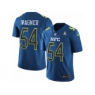 Men's Nike Seattle Seahawks #54 Bobby Wagner Limited Blue 2017 Pro Bowl NFL Jersey