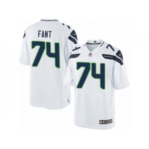 Men's Nike Seattle Seahawks #74 George Fant Limited White NFL Jersey