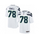 Men's Nike Seattle Seahawks #78 Bradley Sowell Limited White NFL Jersey